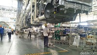 Pabrik sanggup memproduksi 120.000 unit Ertiga dan 71.000 mesin (1.000 dan 1.400cc), serta 176.000 transmisi (manual) pertahunnya. Foto: Ruly Kurniawan