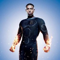 Selain Black Panther, Michael B Jordan juga mencuri perhatian berkat perannya sebagai Human Torch di Fantastic Four. Foto: istimewa