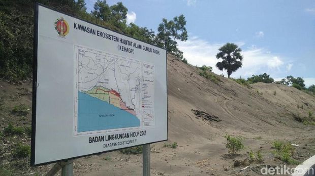 Waduh, Gumuk Pasir di Parangtritis Kembali Ditambang