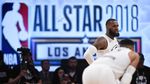 Foto: Seru, LeBron cs Kalahkan Curry dkk di NBA All Star 2018