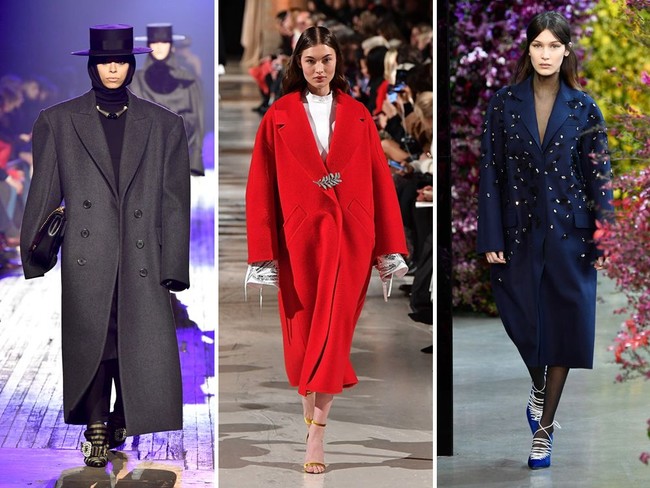 Oversized jacket sedang menjadi tren belakangan ini. Dari perhelatan New York hingga Paris Fashion Week, catwalk Marc Jacobs hingga Balenciaga, jaket ini cukup mendominasi. (Foto: Getty Images)