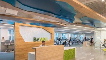 Agar karyawan tetep sehat, Adobe hadirkan fasilitas olahraga. (Foto: Emily Hagopian/Business Insider)