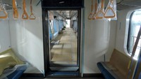 Kereta baru MRT Jakarta ini memiliki dimensi panjang 20 meter, lebar 2,9 meter dan tinggi 3,9 meter, serta terbuat dari bahan baja anti karat. Pool/MRT Jakarta.