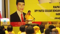 Rapat konsultasi dipimpin Ketua Umum Golkar Airlangga Hartarto.