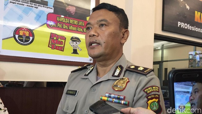 Kasubag Humas Polres Jaksel Kompol Purwanta.