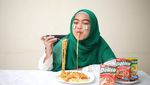 Begini Gaya Kocak dan Bikin Ngakak Ria Ricis Saat Makan