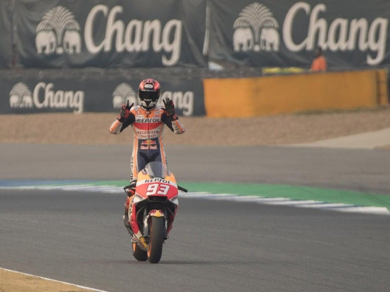 Marquez Puas dengan Tes di Buriram, Beri Nilai 8,5 Marquez Puas dengan Tes di Buriram, Beri Nilai 8,5