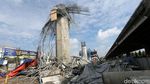 Foto: Bagian Tiang Girder Tol Becakayu Ambruk, Begini Kondisinya