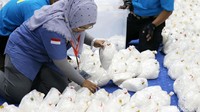 Barang haram itu ditunjukan ke wartawna di gedung BNN Cawang, Jakarta Timur, Selasa (20/2/2018).