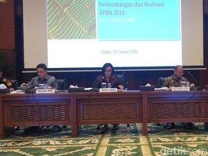 Sri Mulyani Paparkan Realisasi APBN Per Januari 2018