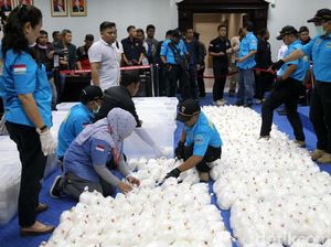 Kapal Sunrise Glory Pengangkut Sabu 1,3 Ton akan Dibongkar