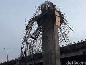 Bagian Ambruk di Becakayu Bukan Tiang Pancang, Ini Penjelasan Waskita