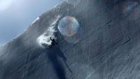 Brooke Voigt (Kanada) menuruni tebing salju terjal pada cabang snowboarding putri (Photo by Adam Pretty/Getty Images) Foto: Adam Pretty/Getty Images
