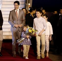 Keluarga Trudeau dijadwalkan menghabiskan waktu selama seminggu untuk mengunjungi berbagai tempat ikonik di India. Foto: Reuters