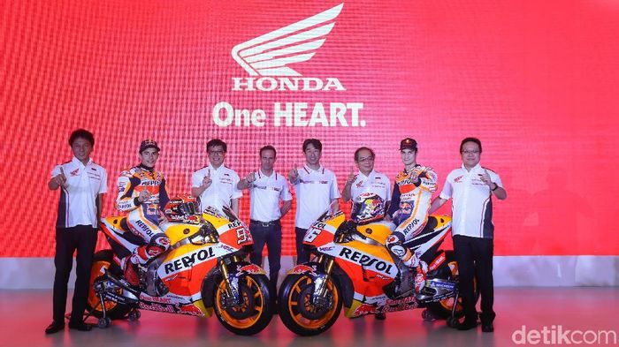Launching Tim MotoGP Repsol Honda di Jakarta (Ari Saputra/detikSport) Launching Tim MotoGP Repsol Honda di Jakarta (Ari Saputra/detikSport)