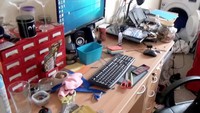 Kondisi di kamar tempat tinggal Falder (Foto: Dok. SWNS)