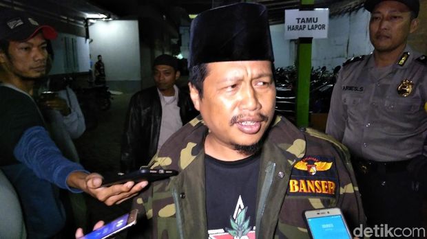 Ketua GP Ansor Kabupaten Kediri Munasir Huda