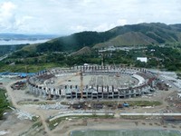 Diam-diam Papua Bangun Stadion Megah Penanding GBK