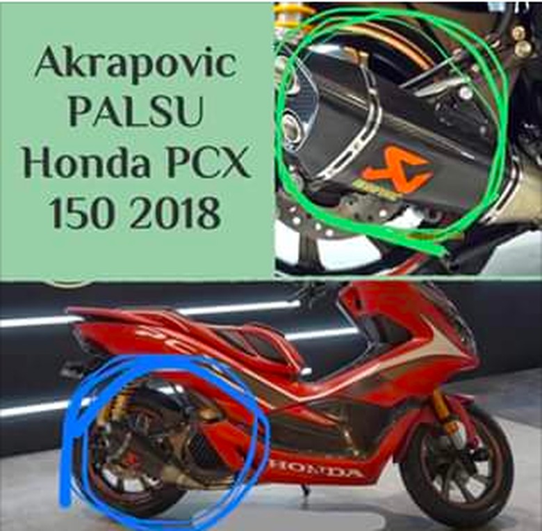 Modifikator PCX Minta Maaf, Salah Taruh Logo Knalpot Akrapovic di Motor Launching Foto: Pool (Facebook) Modifikator PCX Minta Maaf, Salah Taruh Logo Knalpot Akrapovic di Motor Launching Foto: Pool (Facebook)