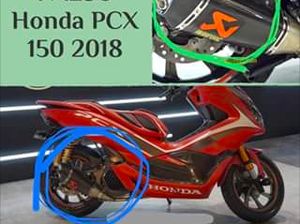 Knalpot Yoshimura Berlogo Akrapovic di PCX Modifikasi Ini Asli, Dibeli dari Amerika