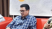 Pernyataan Faizal yang dipersoalkan oleh Presidium 212 itu dilontarkan pada Sabtu pekan lalu. Saat itu Faizal menjadi salah satu narasumber diskusi. (Foto: Audrey Santoso/detikcom)