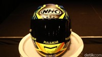 Helm NHK buatan Citeureup ini sudah memenuhi persyaratan dari FIM dan Dorna.