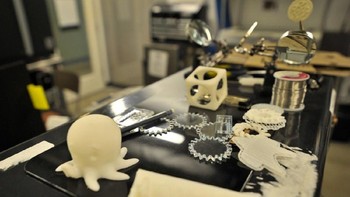 Hasil kreasi dari print 3 dimensi. (Foto: Filmateria Digital LLC)