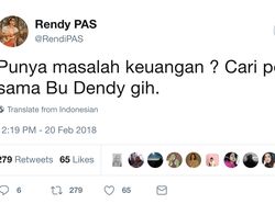 Meme Lucu Bu Dendy Sebar Duit Ramai Bertebaran