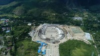 Stadion ini juga diyakini bakal menjadi bangunan olahraga termegah bertaraf internasional ke-2 di Indonesia setelah stadion Gelora Bung Karno di Jakarta.