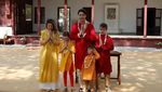 Kompaknya PM Kanada dan Keluarga Kunjungi Tempat Mahatma Gandhi