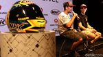 Helm Buatan Citeureup Dipakai Pebalap MotoGP