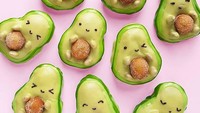 Gemasnya donat vegan ini dibuat menyerupai buah alpukat. Adonan donat dicampur dengan halusan buah alpukat. Foto: Instagram/@anettvelsberg