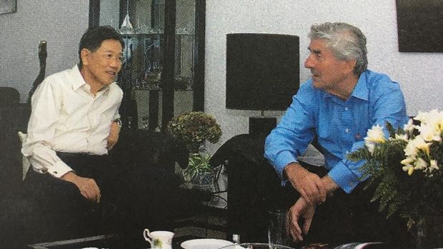 Kwik Kian Gie dan mantan PM Belanda Ruud Lubbers