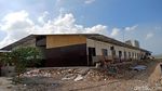 Penampakan Shelter di Kampung Akuarium yang sudah Capai 50 Persen