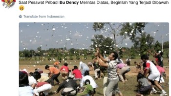 Bagi yang belum tahu, nama Bu Dendy viral setelah aksi rekaman videonya tersebar di hampir seluruh media sosial, khususnya di akun gosip di Instagram. Foto: Twitter