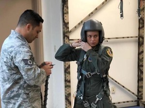 Brie Larson Belajar Jadi Pilot Jet di Captain Marvel
