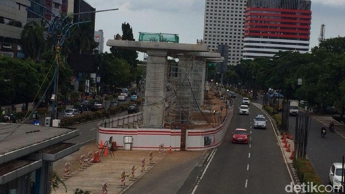 Konstruksi LRT Jabodebek Tetap Jalan, Tapi Non Layang