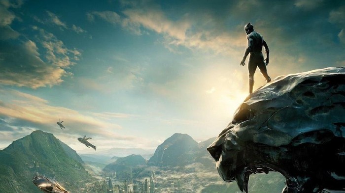 pemandangan black panther