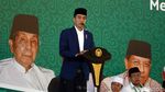 Kenakan Jas dan Sarung, Jokowi Buka Dzikir Kebangsaan