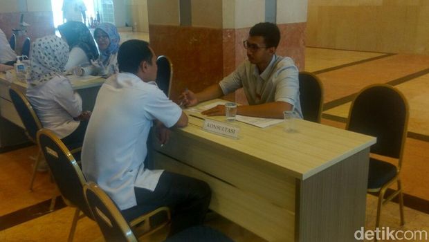 Saat PNS Pemprov DKI Ramai-ramai Cek Kadar Kolesterol dan Gula Darah