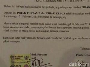 Video Viral Wanita Dituduh Pelakor Berakhir Damai