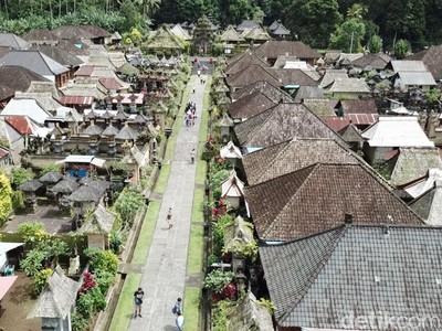 Foto Drone: Desa Tercantik di Bali