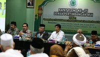 Kepala BNPT Komjen Suhardi Alius dan Kabareskrim Komjen Ari Dono Sukmanto hadir dalam rapat pleno Dewan Pertimbangan Majelis Ulama Indonesia.