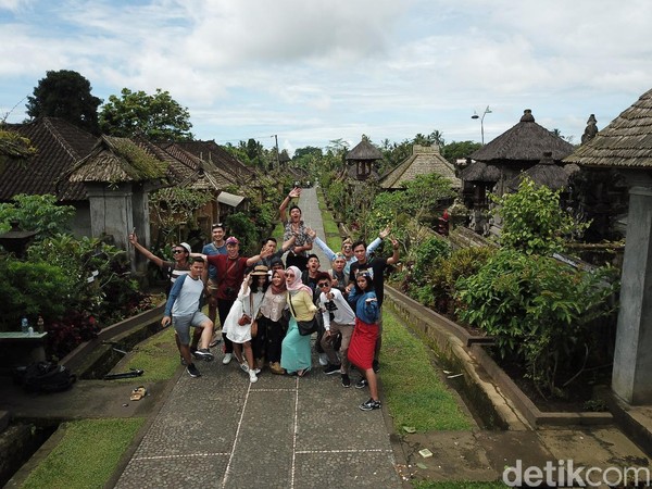 Destinasi yang masih orisinil itu bernama Desa Adat Penglipuran. Disebut-sebut juga sebagai yang tercantik se-Indonesia! (Muhammad Zaky Fauzi Azhar/detikTravel)