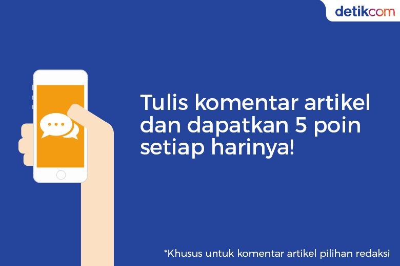 Tulis Komentarmu di Artikel Berita detikcom dan Raih Poinnya Tulis Komentarmu di Artikel Berita detikcom dan Raih Poinnya