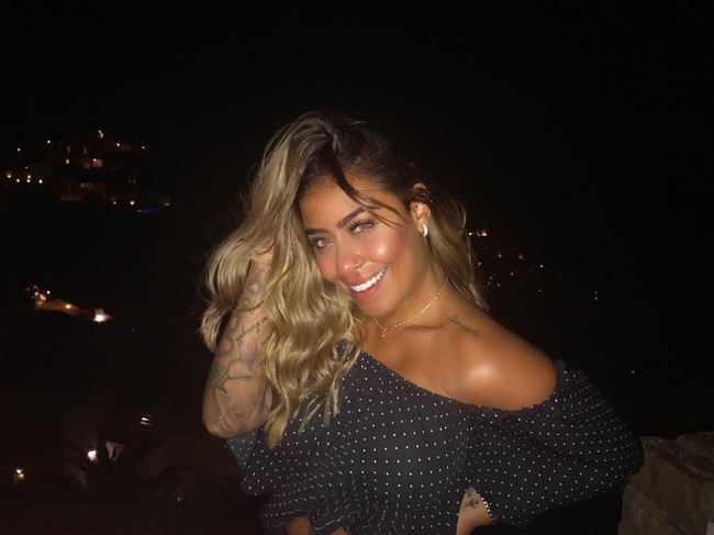 Rafaella juga kerap kali mendukung Neymar kerap kali saudara laki-lakinya itu dalam pertandingan. Foto: Instagram
