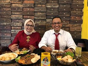 Gaya Anies Baswedan Cicipi Makanan hingga Pasangan Jevin-Rinni Saat Kulineran