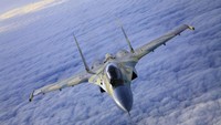 Dalam video yang dirilis kanal Youtube resmi Kementerian Pertahanan Rusia pada Senin, 7 Maret 2022, terungkap alutsista kelas atas Rusia, Sukhoi Su-35 sudah terjun ke medan peperangan. Dok. sukhoi.ord  