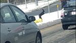 Foto: Viral Insiden Pria Dorong Wanita ke Salju di New Hampshire
