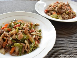 Resep Sarwendah: Pedas Mantap! Cumi Pete dan Tongkol Granat Racikan Istri Ruben Onsu